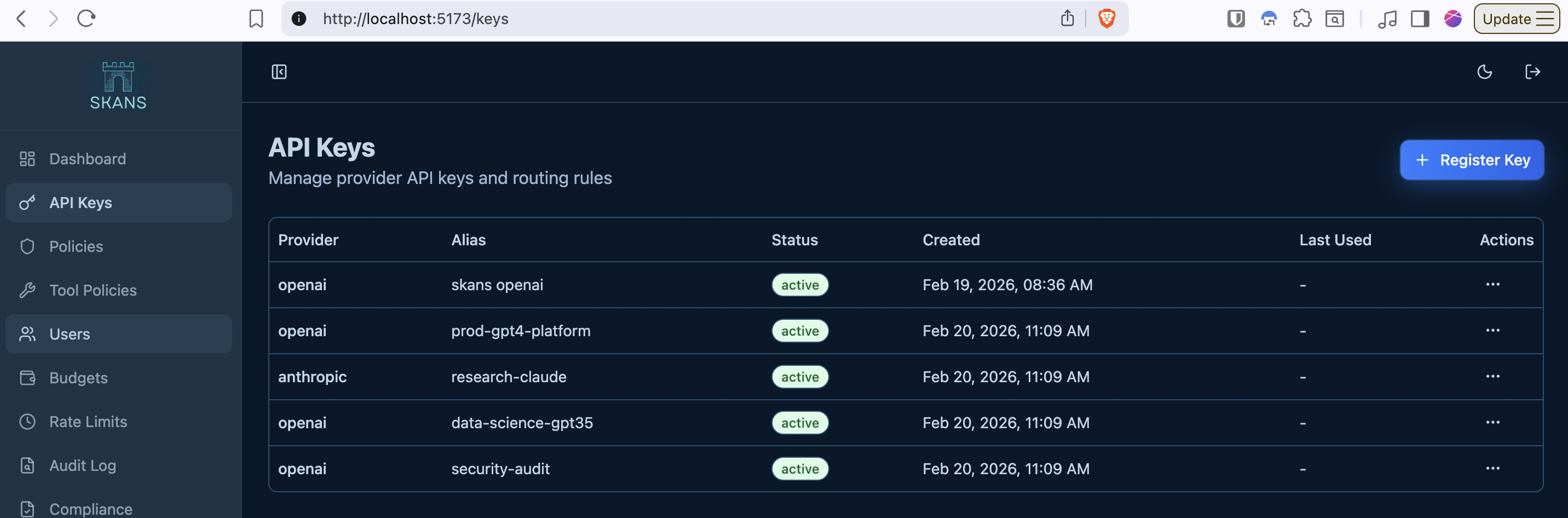 Skans — AI Agent Runtime Governance | EU AI Act & NIST AI RMF Compliance